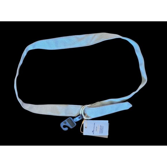 PETER MILLAR CROWN CRAFTED PERFORMANCE O-RING BELT SIZE L Large Khaki Beige NEW - Picture 2 of 5